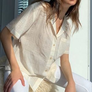 Wilfred Atticus Oversized Button-Up